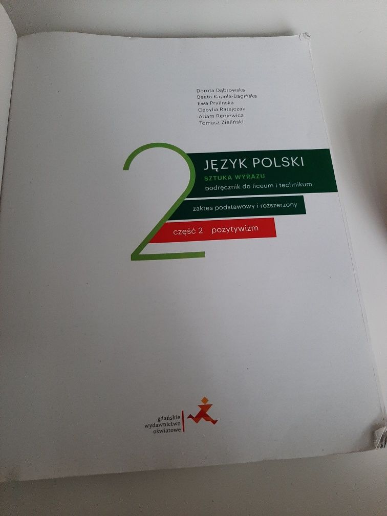 Język Polski 2, część 2 pozytywizm, MEN 1022/4/2020