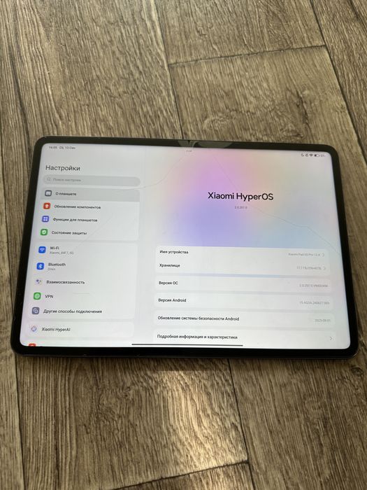Xiaomi pad 6s pro 256/8