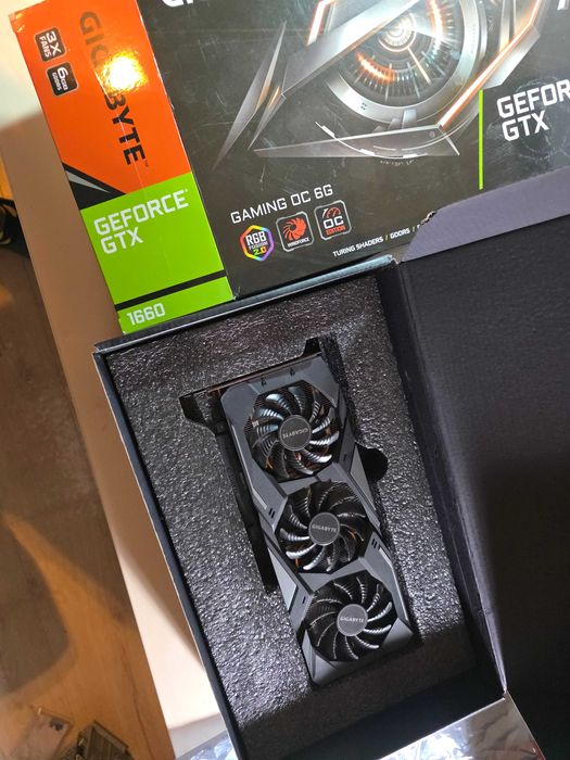 Karta graficzna GeForce GTX 1660 GAMING-OC 6GB - praktycznie jak nowa