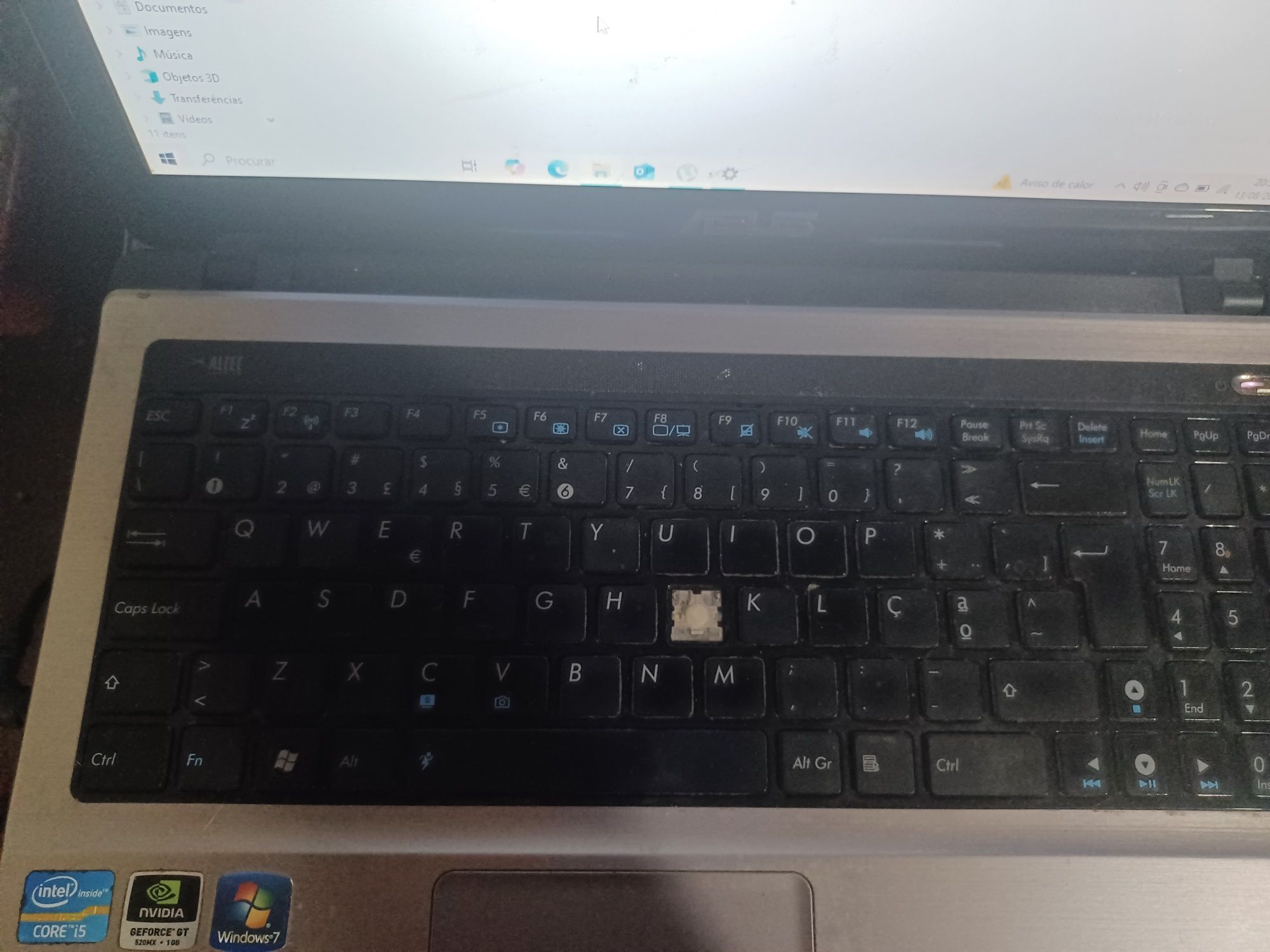 Portatil asus Windows 10