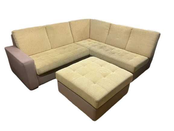 Sofá modular - 4 lugares + repousa pés