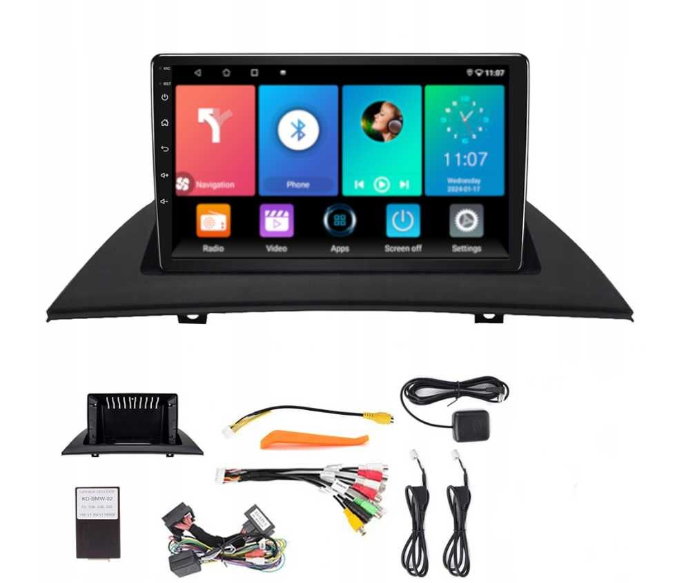 Radio Android BMW X3 E83 (2003-11) Android Auto / Carplay / 6+128 GB