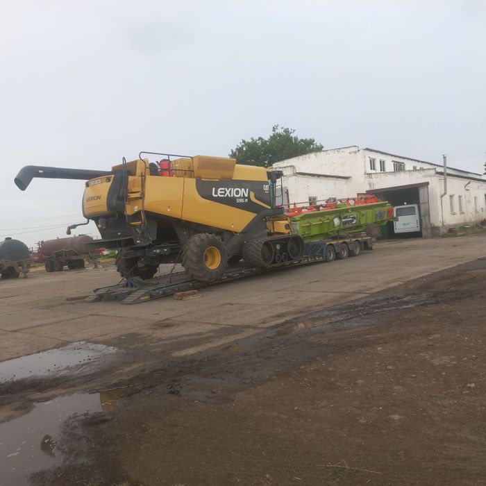Комбайн Cat class  лексион 595 r teratrak