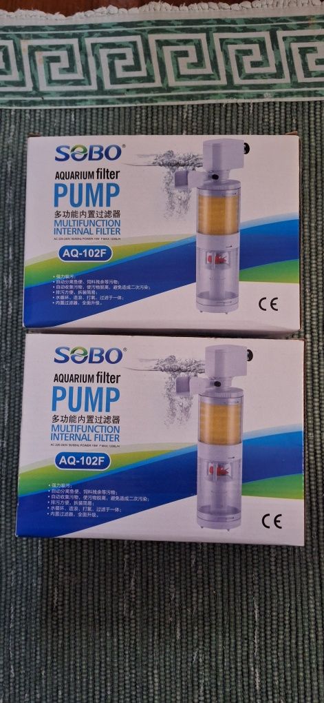 2 filtros internos sebo 1200L/H