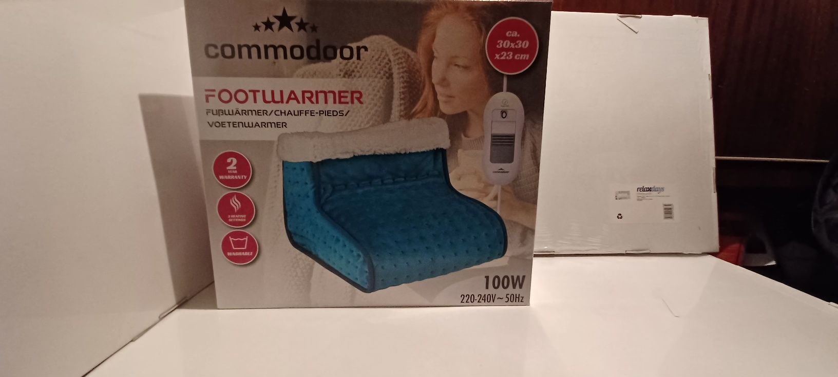 Elektryczny ogrzewacz do stóp