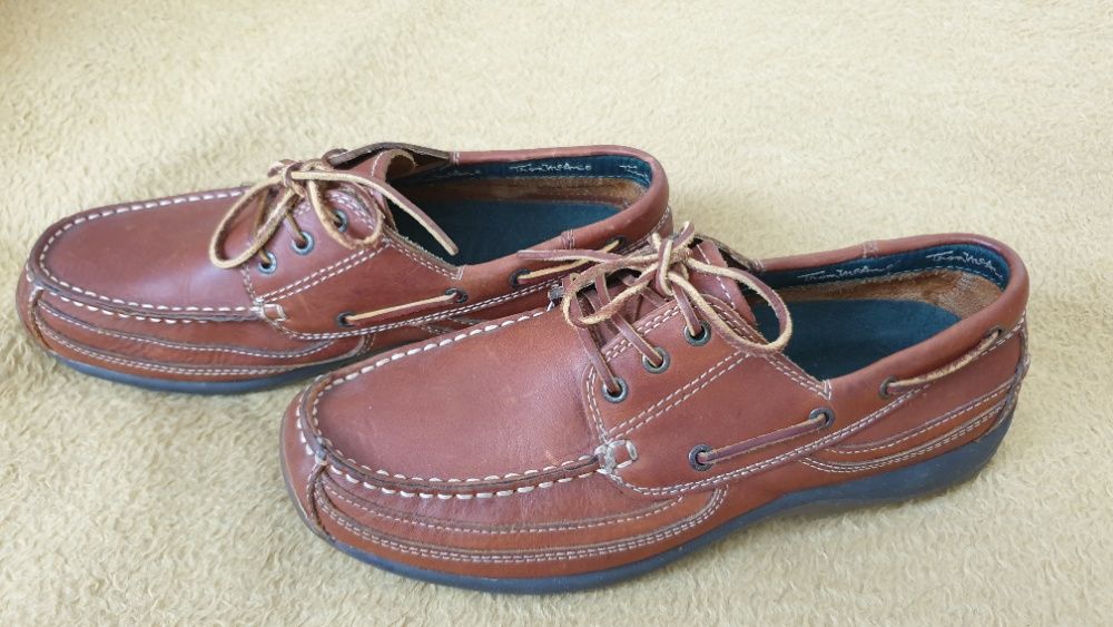 Eleganckie skórzane mokasyny męskie r. 42 (27cm) marki ThomMcAn