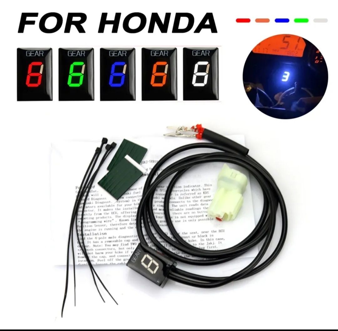 Wyświetlacz Wskaźnik Biegów Honda CBR 650f 650r 600rr 1000rr pc41 cb6
