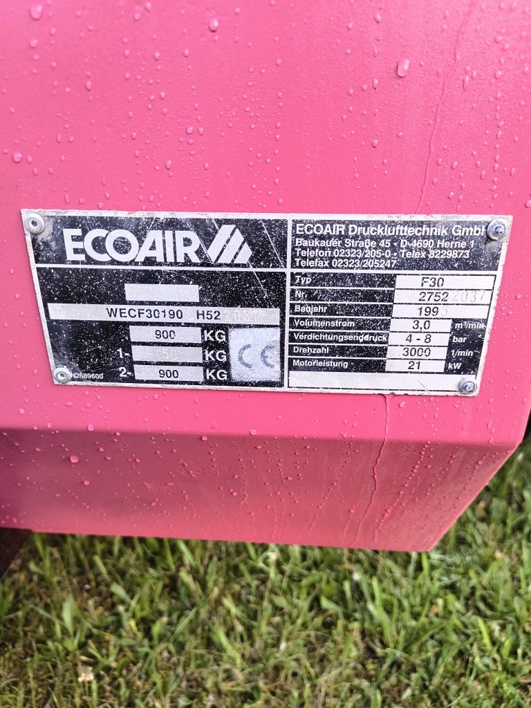 Sprzedam kompresor spalinowy sprężarkę EcoAir f30 Deutz