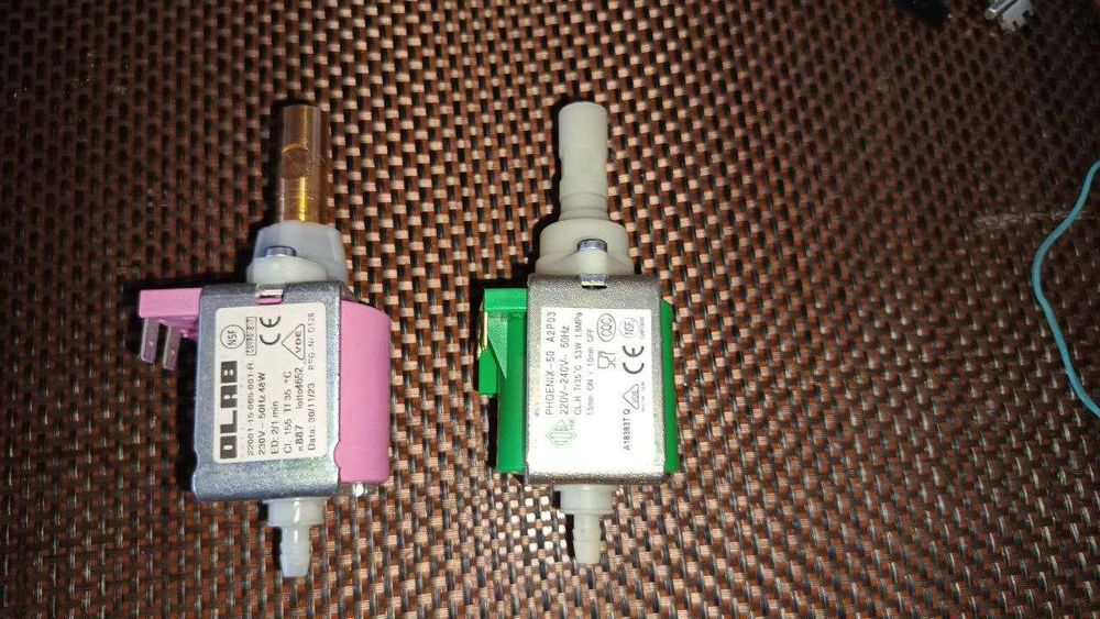 Насос вібраційний, помпа кавоварки, 48 ватт, 53 ватт!