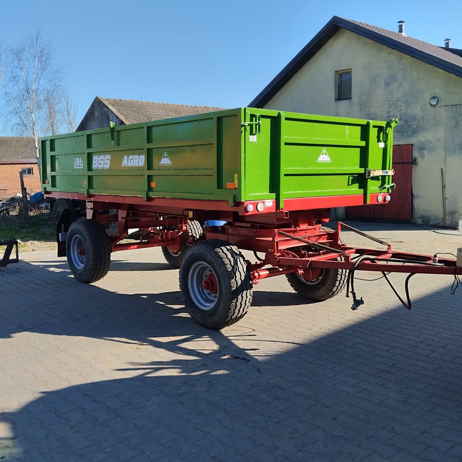 Przyczepa bss wywrotka HL AUTOSAN sanok