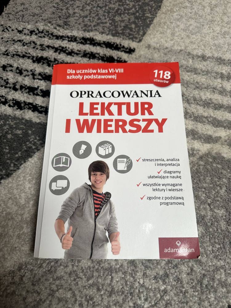 Opracowania lektur i wierszy szkoła podstawowa