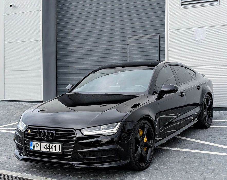 Audi S7 Sportback LIFT 4.0 TFSI V8 450KM Europa Świetny stan Matrix HUD Kamery ZAMIANA