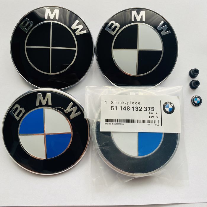 BMW emblemat 82/78/74mm logo znaczek e36 e38 e39 e46 e53 e60 e90 e81