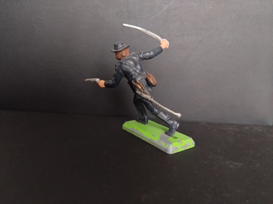 Żołnierzyki, oficer północ, wojna secesyjna, figurki Britains Ltd 1971