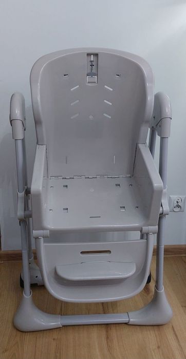 Krzesełko do karmienia Kinderkratf Yummy szare