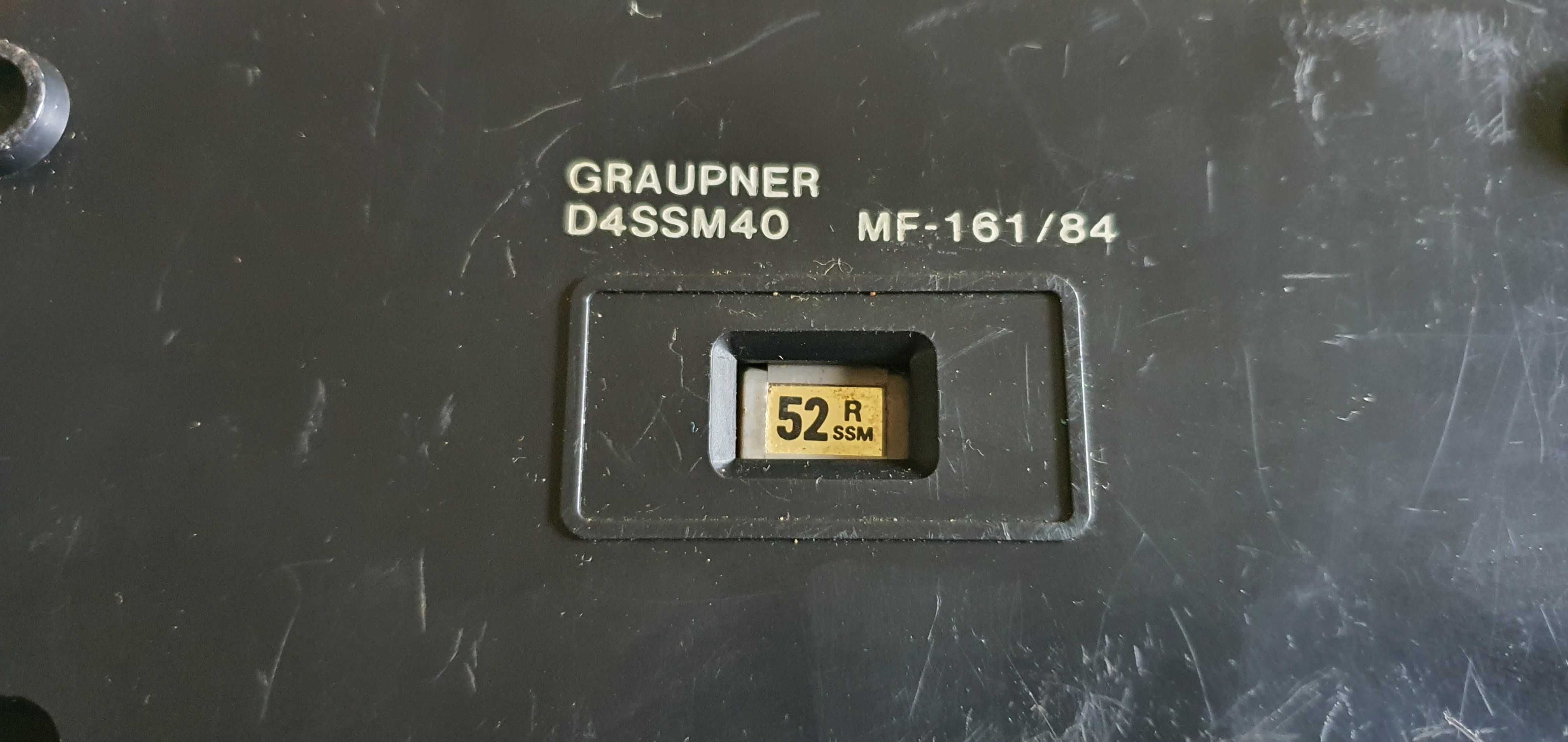 Aparatura radio RC Graupner JR D4 ssm40
