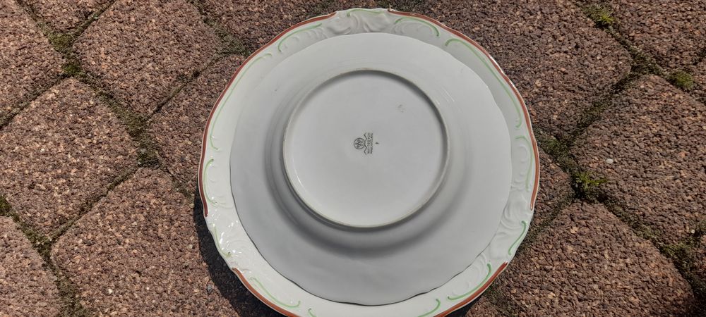 Zabytkowe Talerze Wałbrzych 6+6