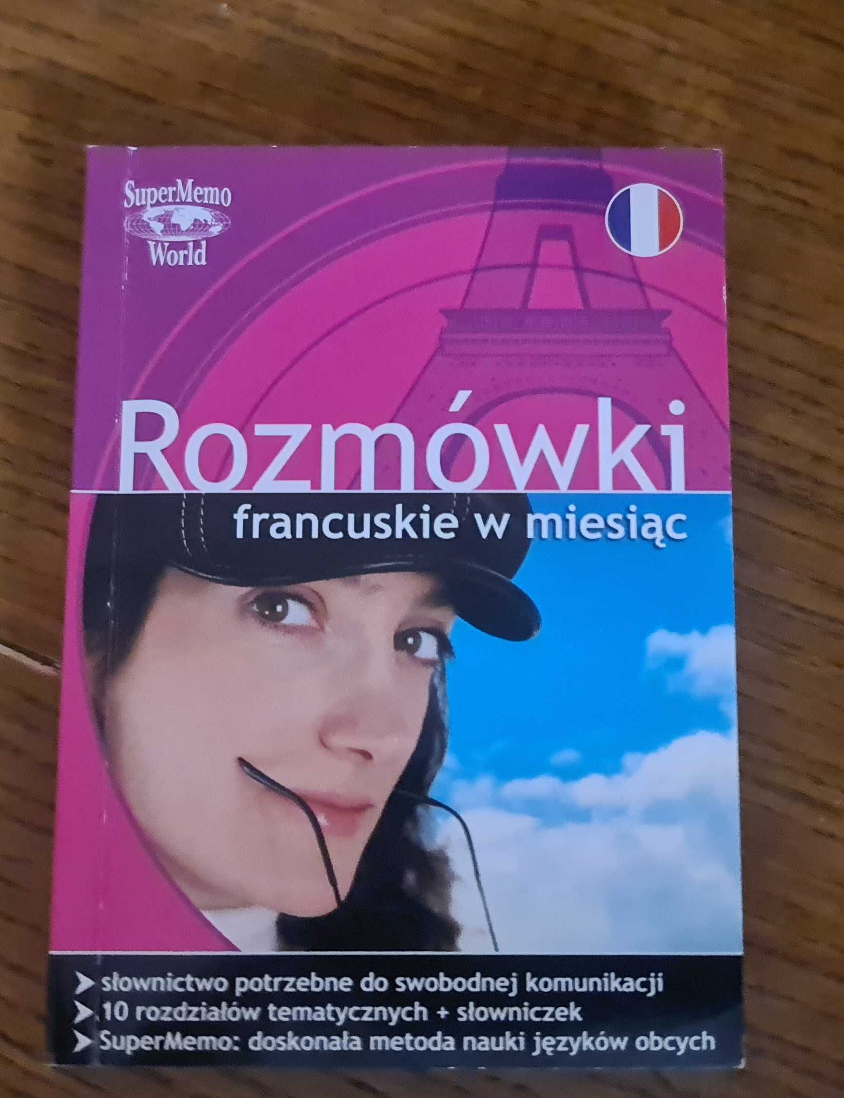 Rozmówki francuskie w miesiąc Super Memo wersja kieszonkowa
