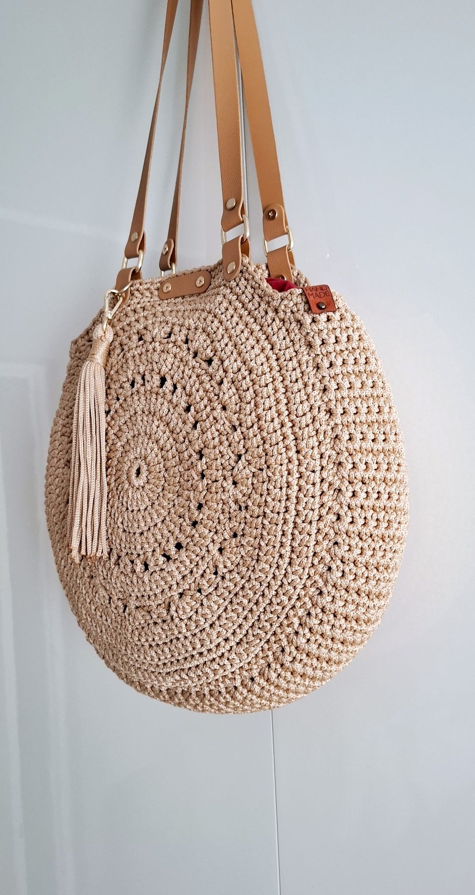 Handmade torebka/koszyk BOHO