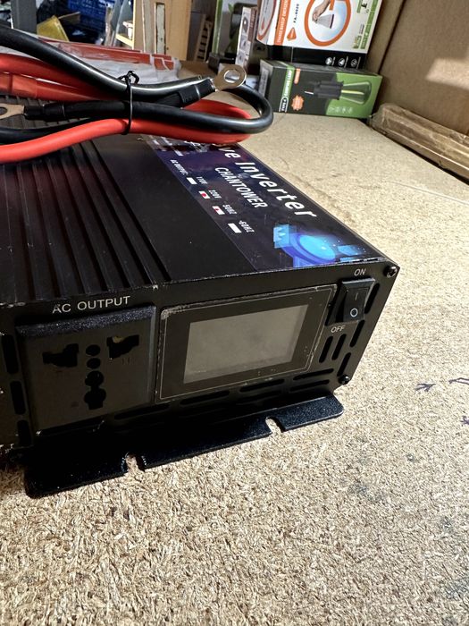 Інвертор 5000W 12-220v з дисплеєм, для котла, холодилььника, гарантія.