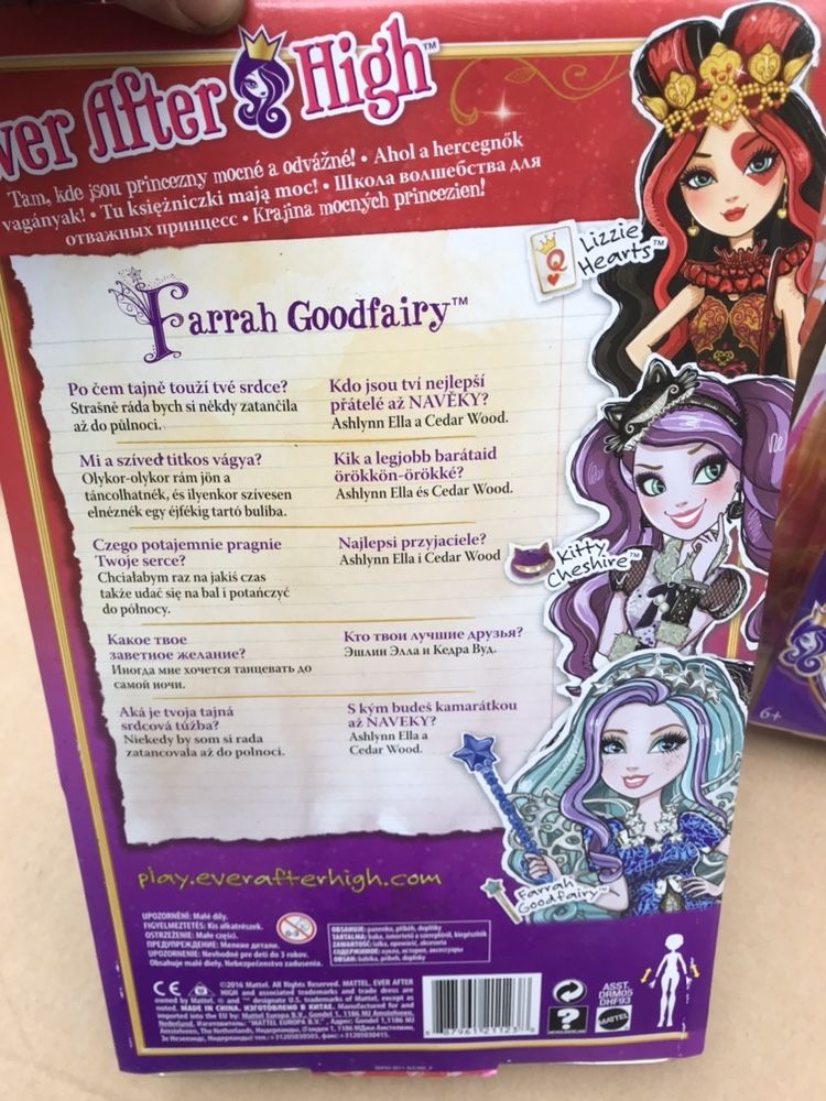 DHF96 Ever After High Meeshell Mermaid Rebel lalka zabawki prezent