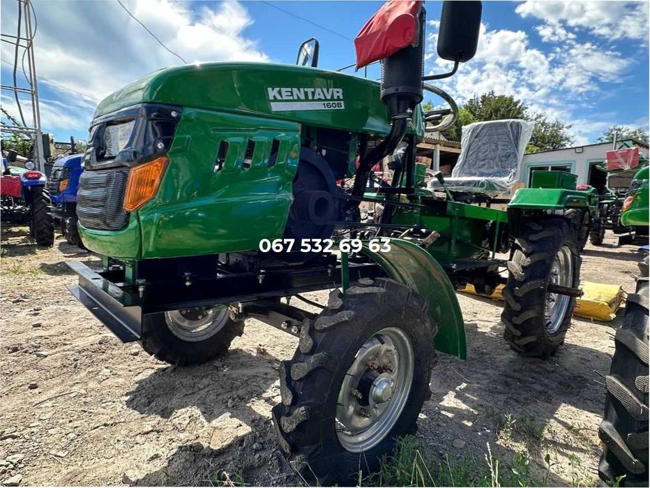 Мототрактор KENTAVR 160B + навісне! Доставка по Україні б/к | Кредит