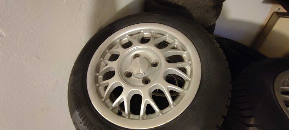 RX Alu 23r. zima 4x100 do Honda Fiat Toyota 175/6514 Continental ts870