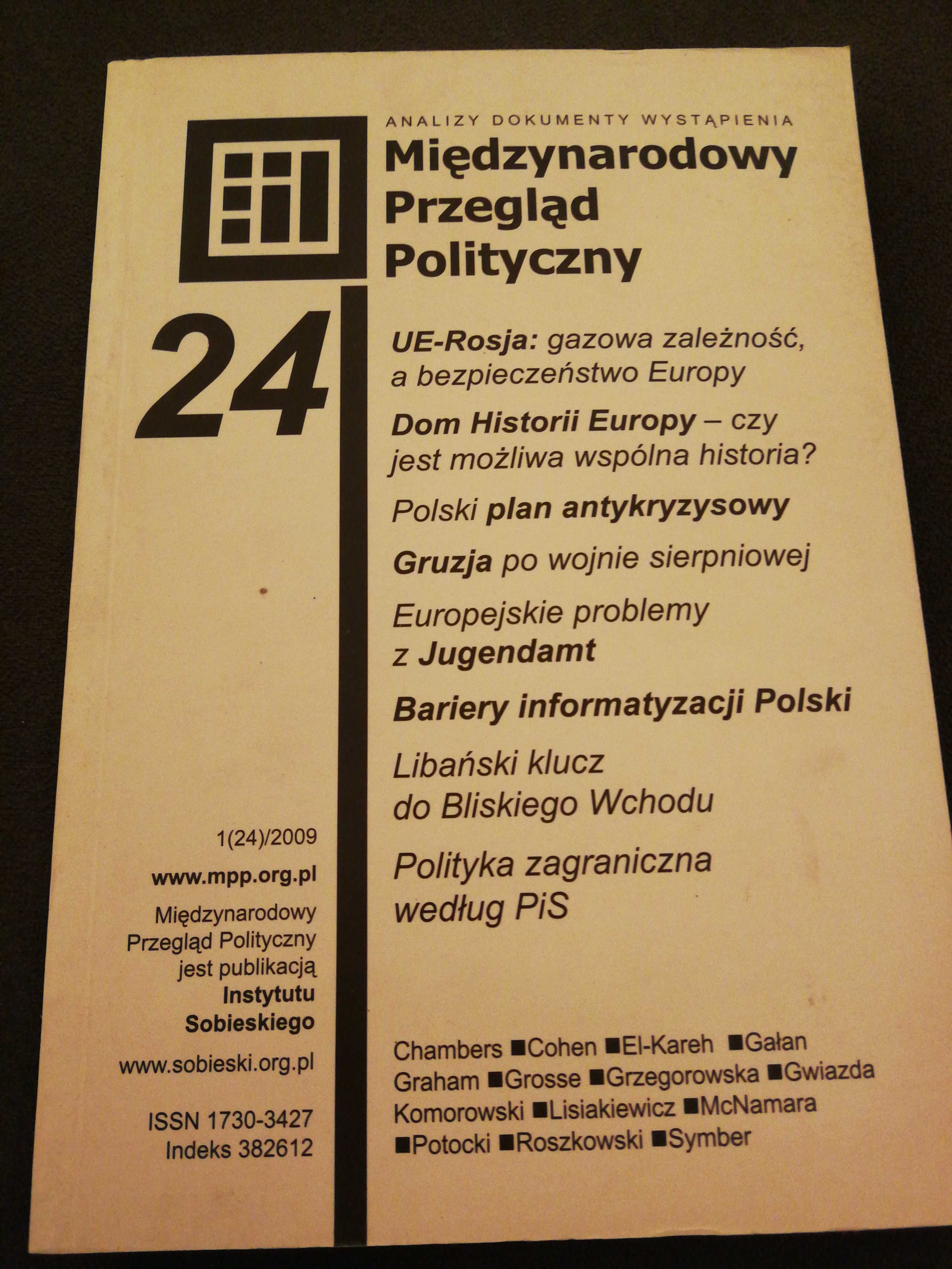 Międzynarodowy przegląd polityczny 24.