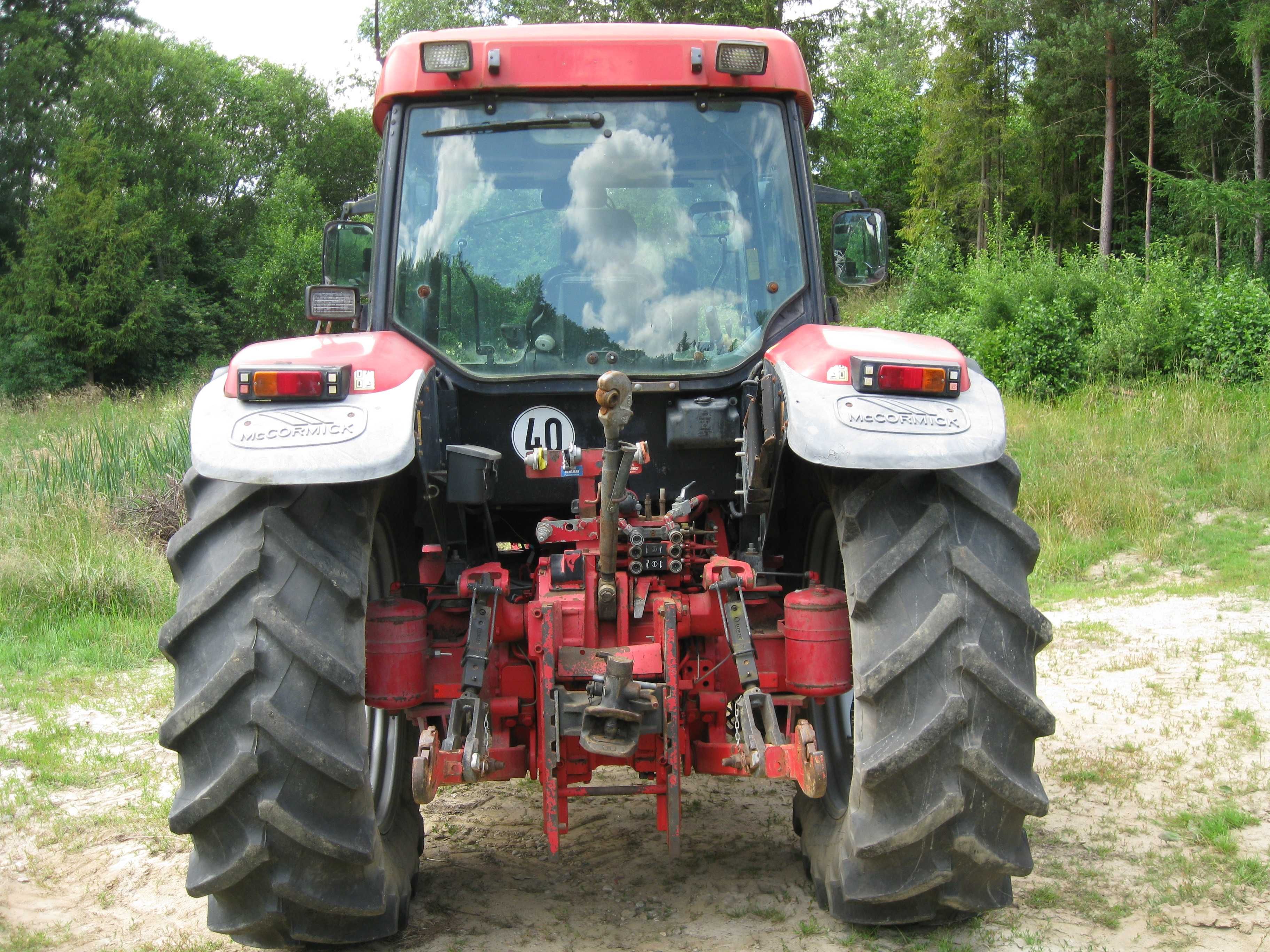 McCormick MC 90, 2002r, TUZ+WOM, Case MX 100, 110, hamulce powietrzne