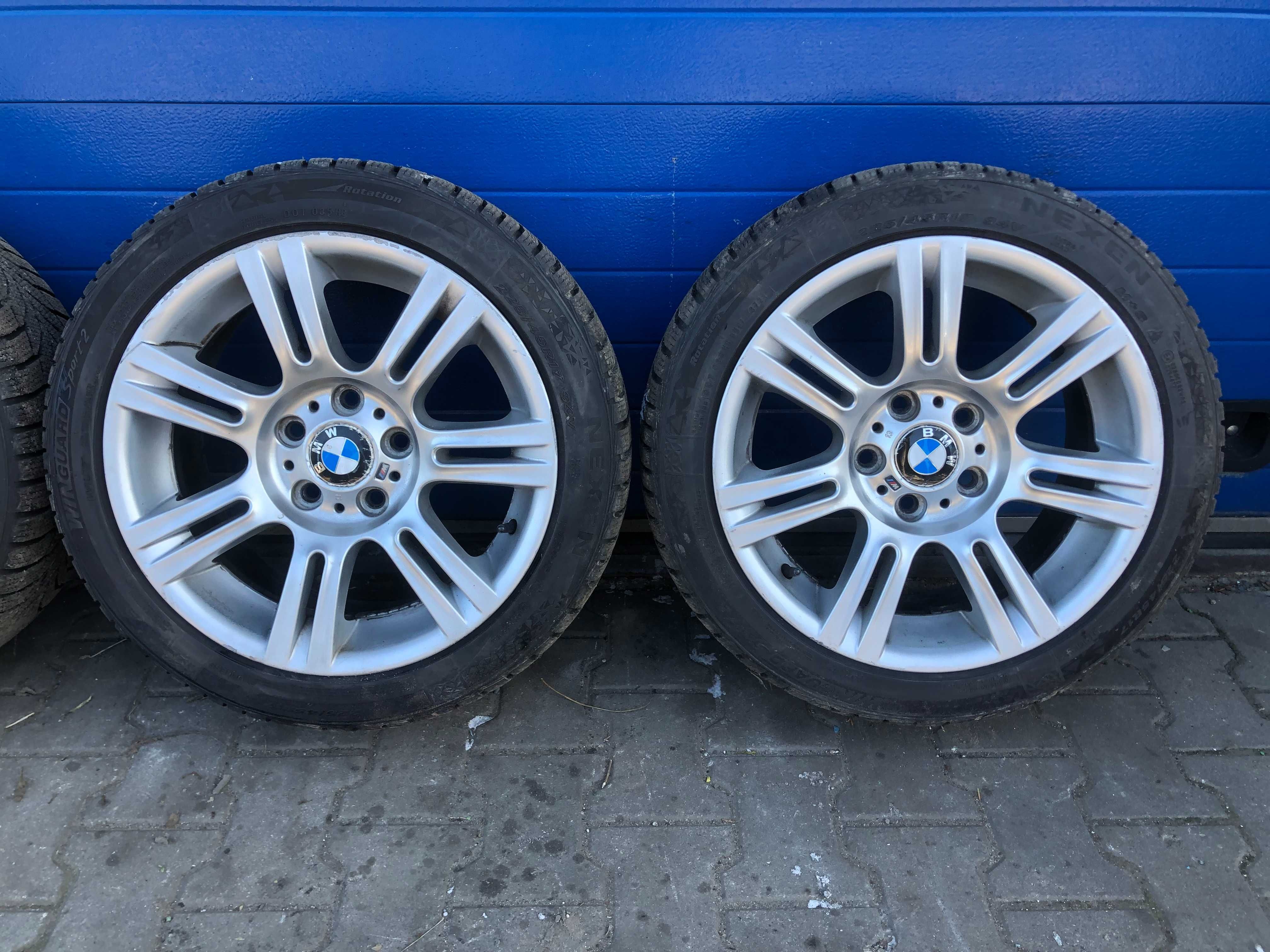 Felgi Kola Opony 17x8j BMW E90 E91 E92 E93 M-PAKIET 225/45/17 Nowe