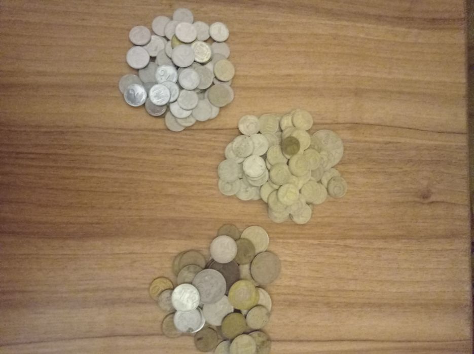 Монеты.одним.лотом.украина.ссср.р.ф.польша.