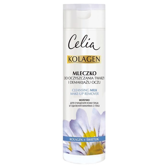 Celia Kolagen mleczko do oczyszczania twarzy i demakijażu oczu 200ml