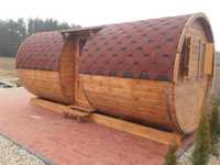Balia Ogrodowa Sauna Beczka Domki Owalne Sauny od Producenta z Litwy