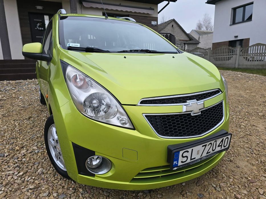 Chevrolet Spark Salon PL,I Wł, Niski przebieg 98 tys ,Bezwypadkowy serwisowany w aso