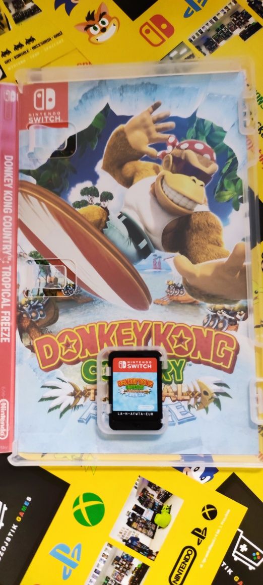 Donkey Kong NINTENDO Switch Sklep Dżojstik Games