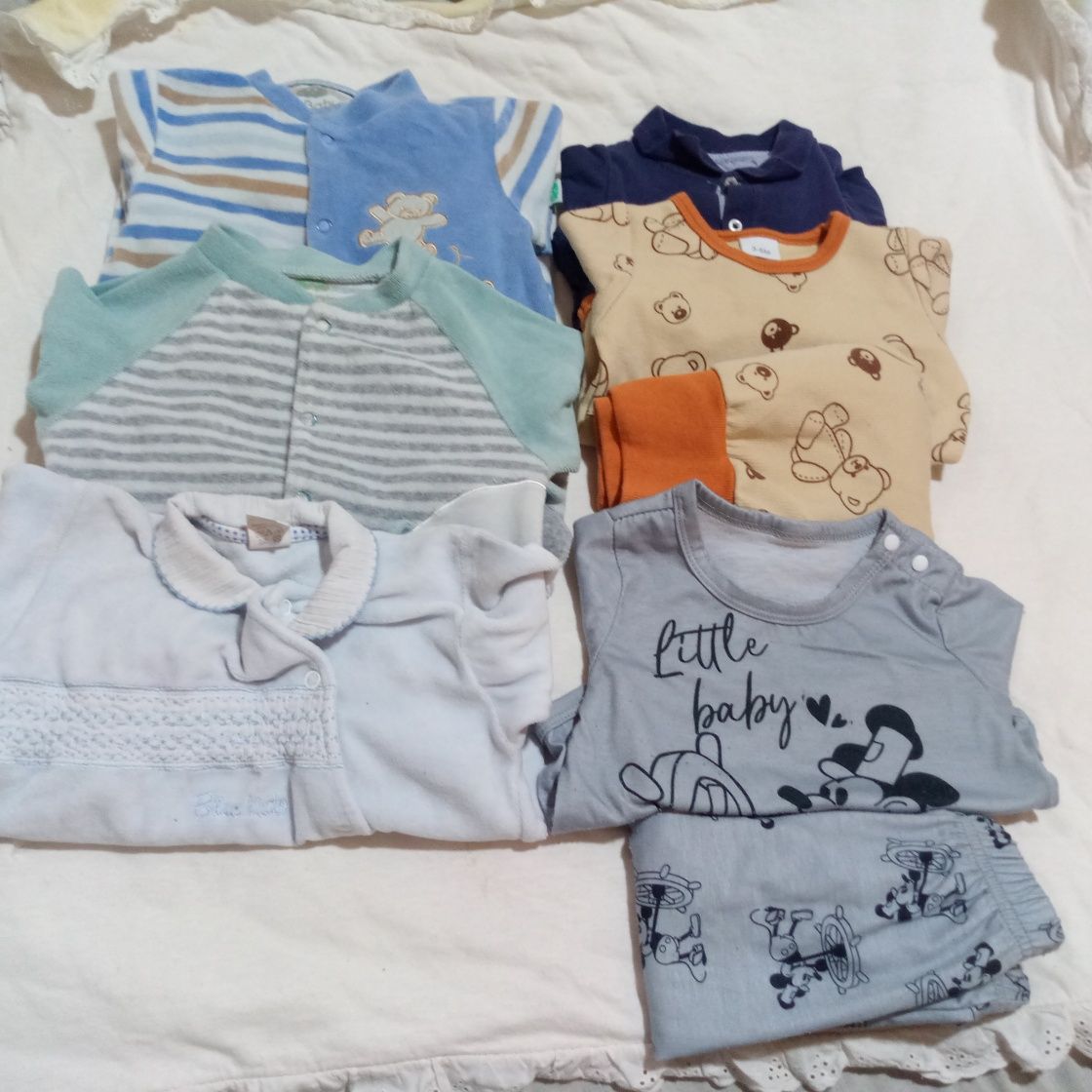 Lote de roupa bebê 3-6 meses