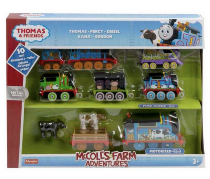Набір паровозиків Томас ферма