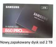 Dysk ssd- Samsung 860 PRO 2 TB. Inne modele - foto