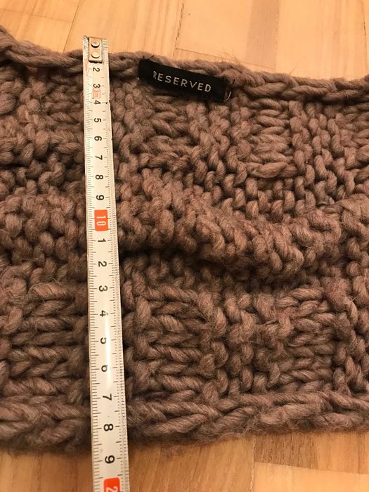 komin w kolorze popielaty brąz Reserved