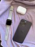 Zestaw Apple air pods 2 , watch series 7 oraz iphone 14 pro max