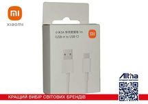 Кабель Xiaomi USB-A/Type-C 3A ORIGINAL