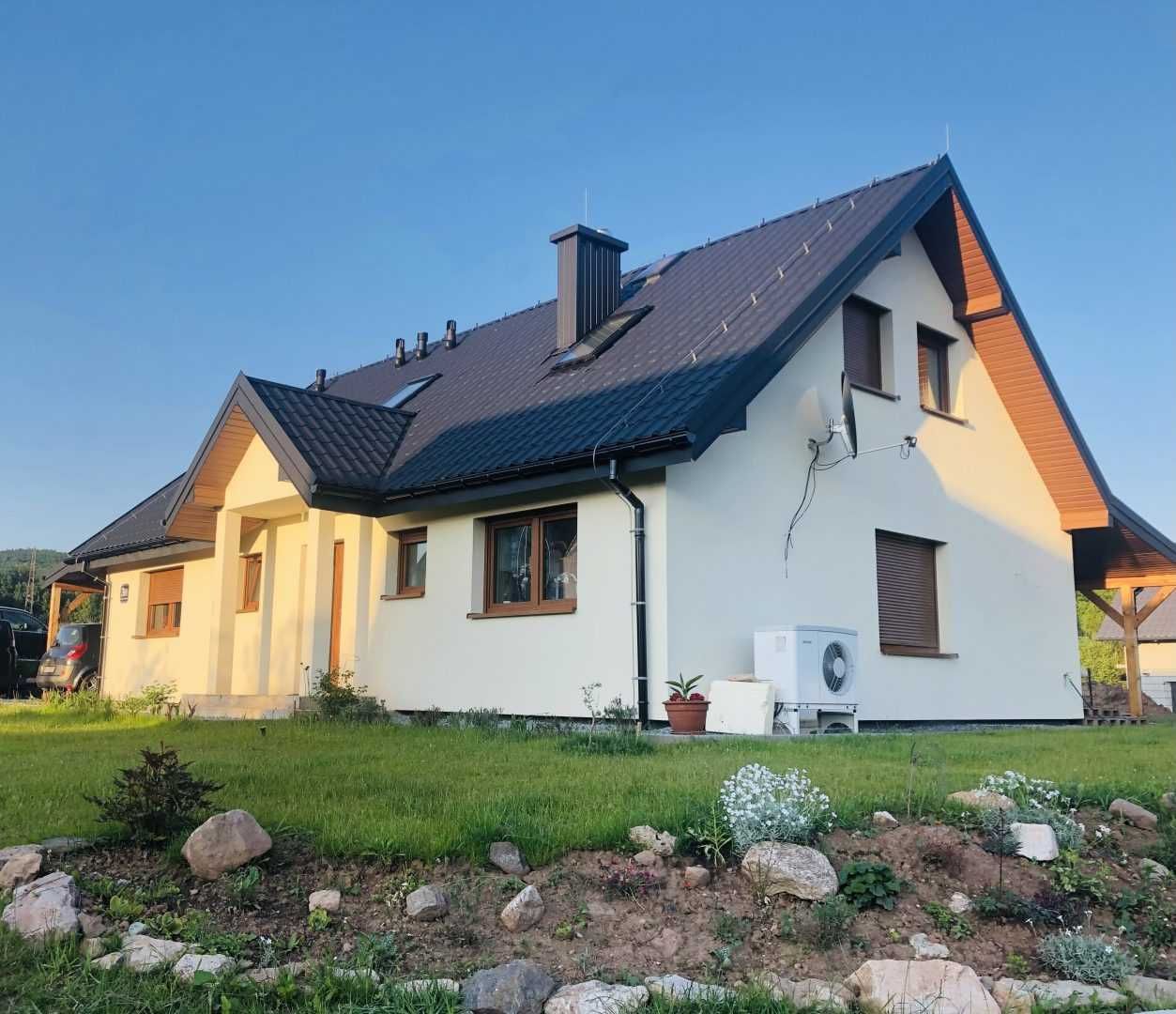 Dom parterowy z poddaszem użytkowym  dom szkieletowy Kamilek 140,6m2