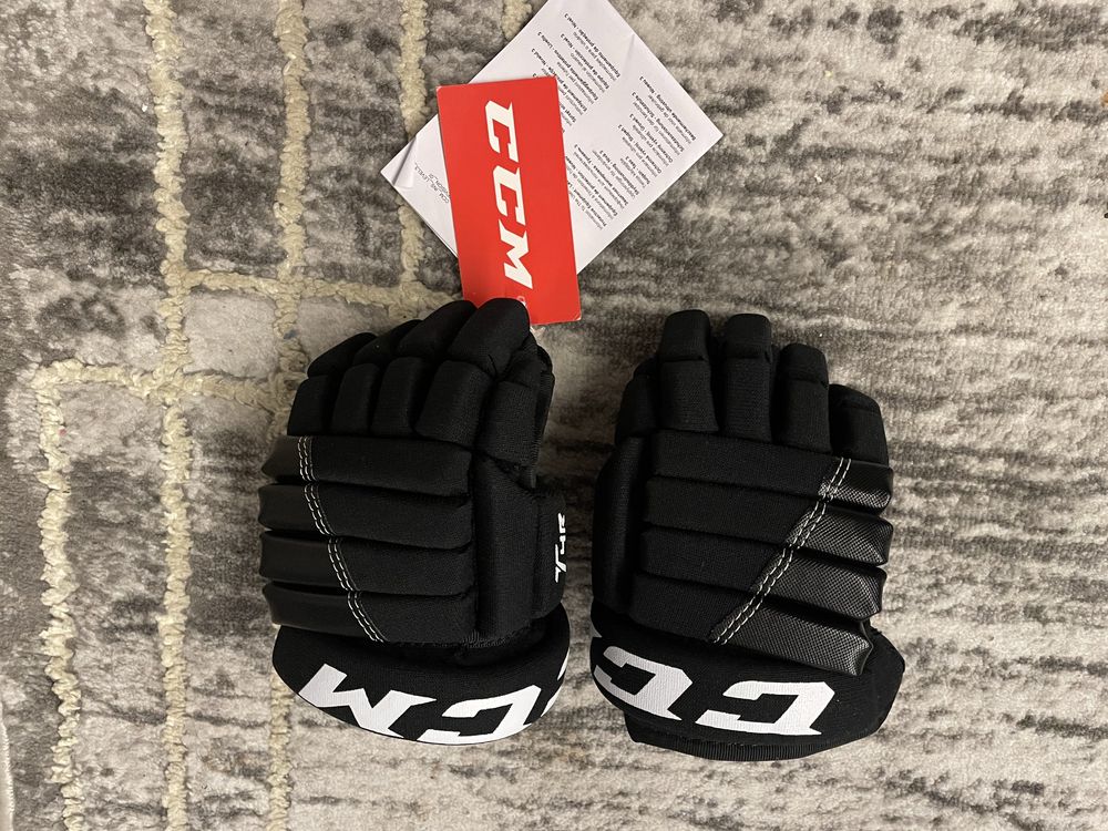 Nowe rękawice hokejowe ccm 20cm /8"