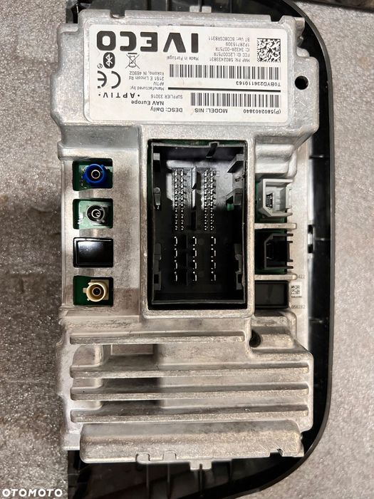 nawigacja iveco daily wyświetlacz radio kod NAPRAWA SERWIS