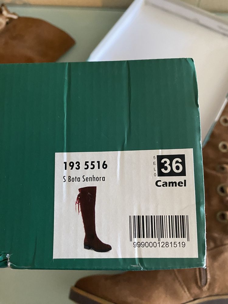 Botas de Senhora Camel