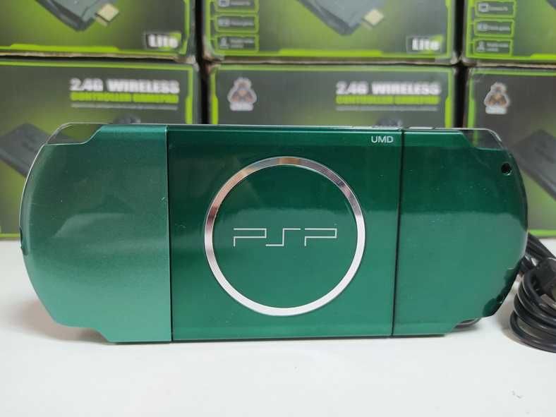 Ігрова Приставка Sony PSP Green Зелена 16 ГБ Сони ПСП