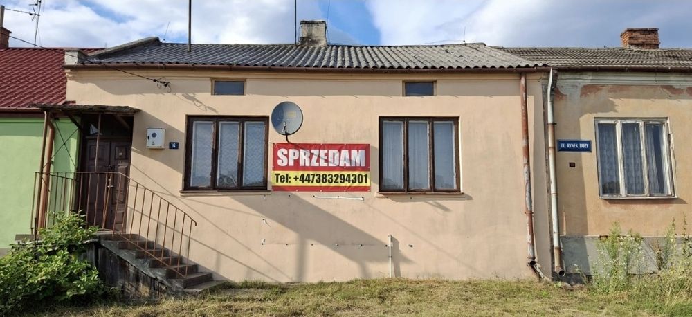 Dom 75 m² + działka 165 m² – centrum Zawichostu