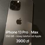 iPhone 13 Pro Max 256 GB  grafit – nowy telefon od Apple
