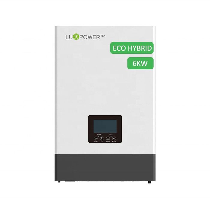 Гібридний інвертор LUXPOWER SNA6000 WPV, 48 В, 6000 Вт. Є в наявності!