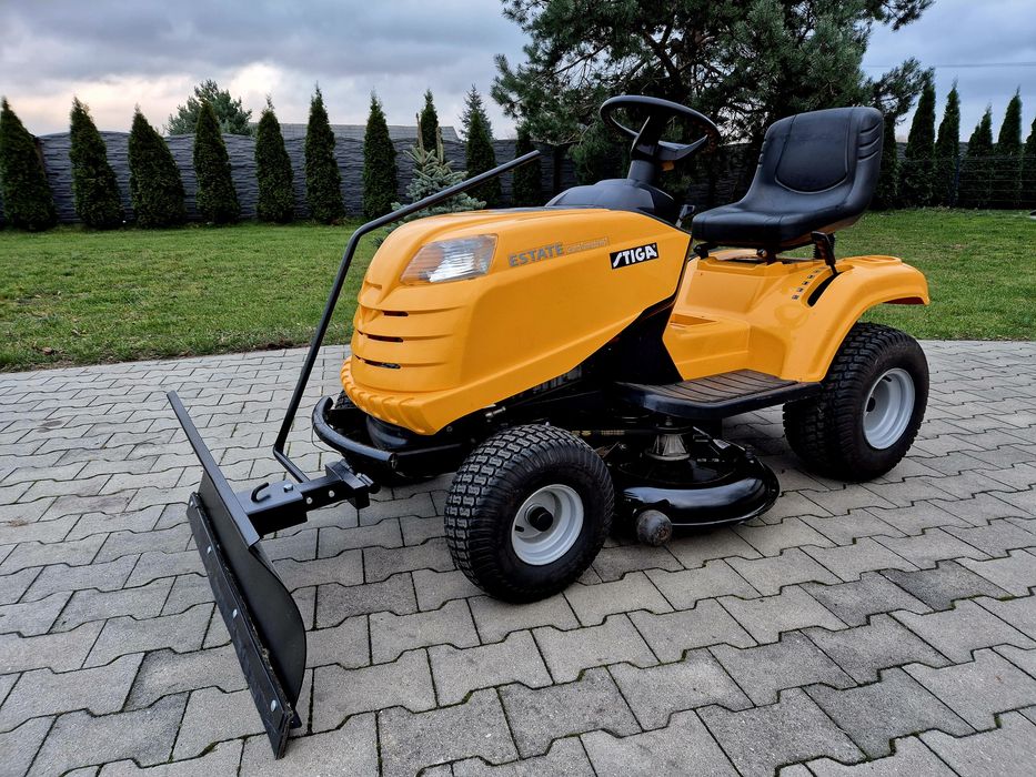 Traktorek Kosiarka STIGA tornado 18.5 KM Pług